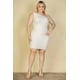 thumbnail image 2 of Vestido Mini Ajustado con un Solo Hombro y Tejido de Burbujas de Talla Grande, 2 of 5