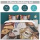 thumbnail image 5 of Attack on Titan Anime Home Bed 3-piece Set Classic Japanese Anime Polyester Wash Student Dormitory Set, 5 of 5