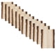 thumbnail image 1 of Tablones de tilo con corteza natural 33 x 16,5 x 1,6 cm, 12 piezas, 1 of 4