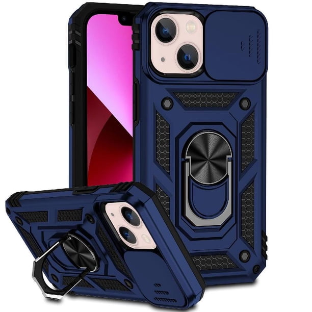 Estuche GANGXUN para iPhone 13 Mini, soporte giratorio 360°, estilo mecánico y magnético