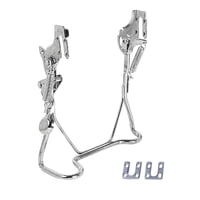 Magideal - Caballete Para Bicicleta Eléctrica Con Soporte De Pata Doble Apoyo Central Y Soporte Para Reparación Estructura De Hierro Sólida Adecuado Para Entusi 16 Pulgadas