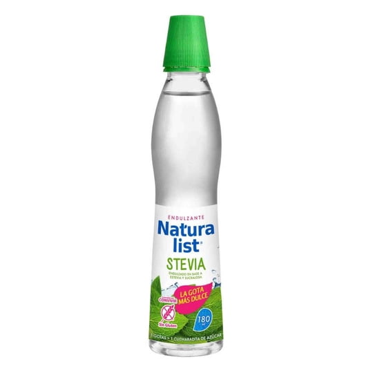 Endulzante Líquido Stevia Botella 180 ml Naturalist