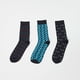 thumbnail image 3 of Calcetines Hombre Tripack Mix Print Negro Corona, 3 of 4