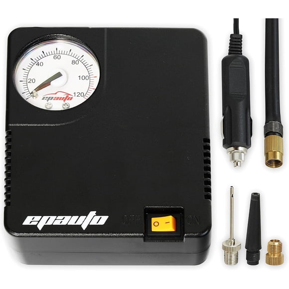 Inflador neumáticos EPAuto AT0064 12V 60 PSI para autos y SUV