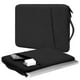thumbnail image 1 of Premium Laptop Sleeve Bag - Compatible with 13-16 Inch MacBooks, Mac Pro M1, Surface, Lenovo, Dell, HP - Polyester Case with Pocket - Black, 1 of 3