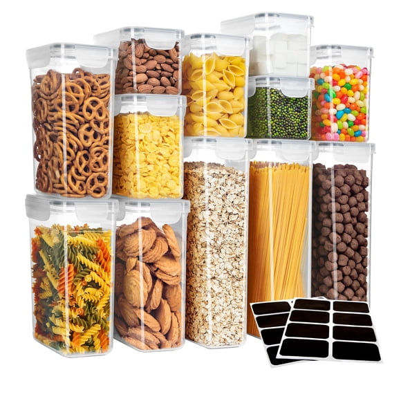 Juego De Recipientes Herméticos Para Almacenar Alimentos 16 Unidades Sin Bpa