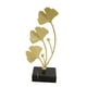 thumbnail image 2 of Escultura De Hojas De Metal Adorno De Hoja De Ginkgo Para Decoración De Sala De Estar Accent StyleC, 2 of 5