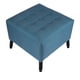 thumbnail image 3 of Pouf Alejandro Diseño Turquesa Omega 54x54x44 cm, 3 of 3