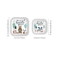 thumbnail image 2 of 1pc, Forest Animals Indian Jungle Festival Party Banners Square 4 Piece Set Paper Plate Paper Towel Cup, Table Decor, Home Decor, Room Decor, Scene Decor, Party Decor, Party Supplies, Birthday Decor,, 2 of 2