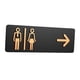 thumbnail image 5 of Letrero De Baño Para Baño Masculino Y Femenino, Letrero Para Baño, Lugar Público, Bar, Tipo B, 5 of 5
