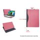 thumbnail image 3 of Funda para portátil VEVOOD Dell Inspiron 16" Rosa de cuero PU, 3 of 9