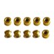 thumbnail image 4 of 10pcs Anillo De Guías De Ca?a De Pescar Bricolaje Guía De Poste Reparación Golden Groove 03, 4 of 5