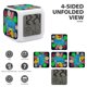 thumbnail image 3 of Batalla por la Isla de los Sueños theme 7 colors Alarm Clock Digital LED Alarm Clock Gifts for kids friends family, 3 of 6