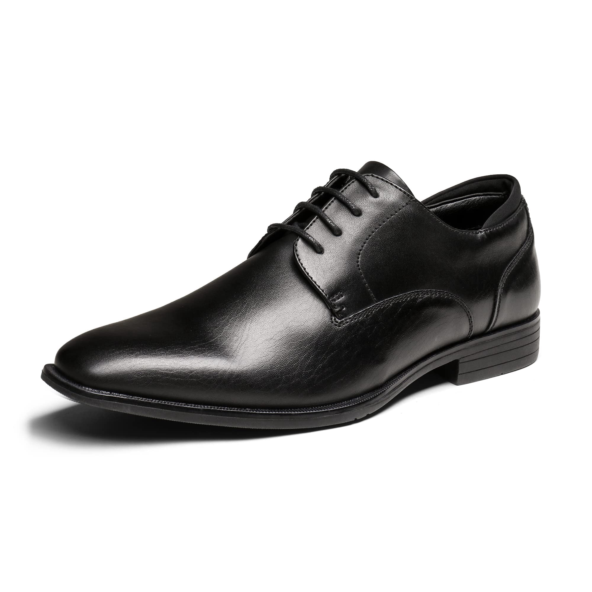 Zapatos Oxford De Vestir Para Hombre Bruno Marc En Cuero Vegano Negro Talla 11