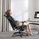 thumbnail image 5 of Silla de Oficina Ultra Ergonómica de Malla con Altura Ajustable, Soporte Lumbar y Reposapiés. Silla Ejecutiva Reclinable con Cabecera. Silla de Trabajo con Descansabrazos Ajustables., 5 of 8