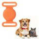 thumbnail image 1 of Uxcell Collar de Perro con Etiqueta, Soporte de Rastreador de Perro de Silicona, Funda Protectora Impermeable para Collar de Gato, (Naranja), Diseñado para Accesorios de Rastreo de Mascotas, 1 of 6