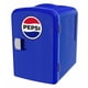 thumbnail image 4 of Mininevera CURTIS Pepsi de 6 latas y 4 litros para el hogar y el coche, color azul, 4 of 6