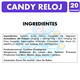 thumbnail image 2 of Dulces Candy Reloj De Mabú - Libre de Sellos (Contiene 20un), 2 of 3