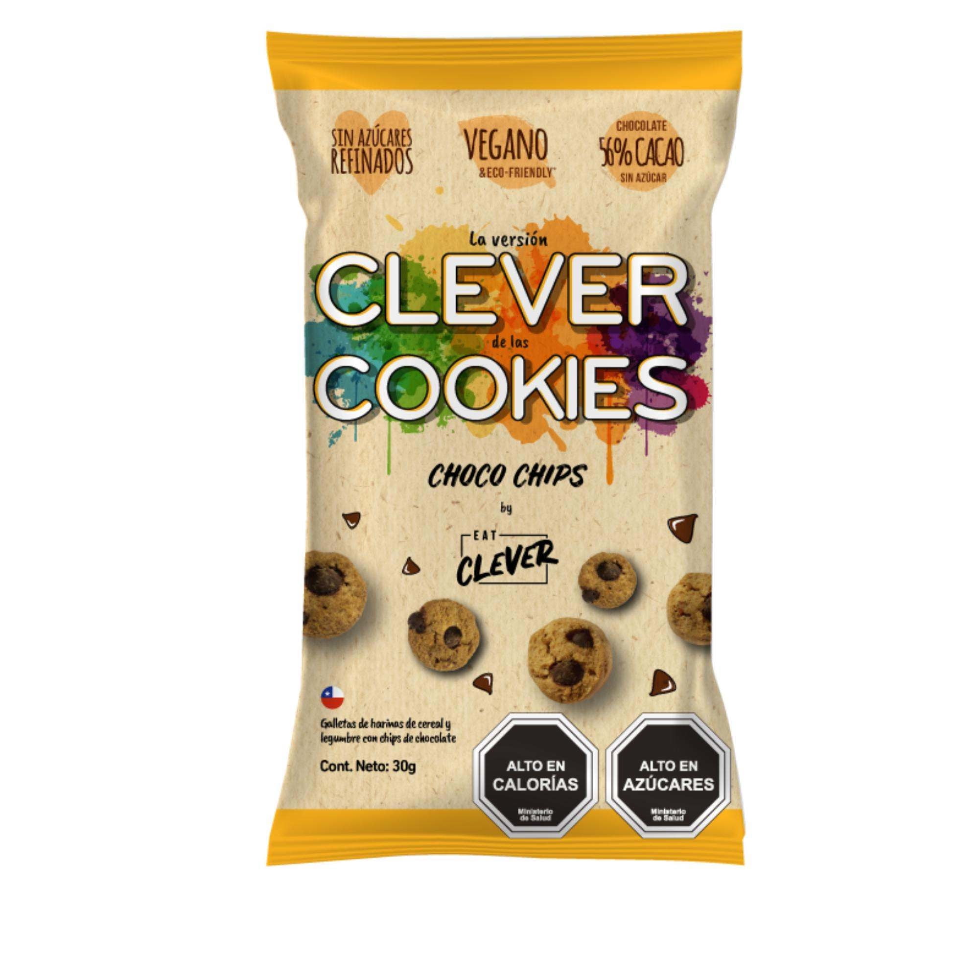 Galleta Choco Chips 30 g Eat Clever