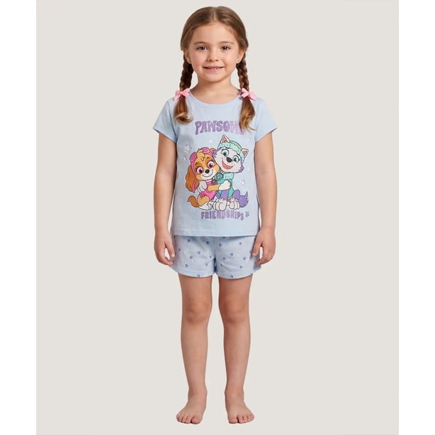 Pijama Cotton Niña Lady Genny Girls Aj-437 Manga Corta