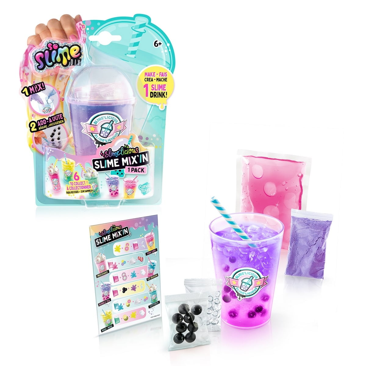 Ansaldo - Vaso Smoothie Para Preparar Slime