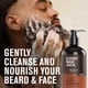 thumbnail image 2 of Paquete de gel facial Beard + Every Man Jack Sandalwood, 200 ml, paquete de 2, 2 of 9