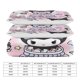 thumbnail image 2 of Kuromi Bed Duvet Cover Microfiber Bedding Sets 3D Printed Lightweight 3 Piece Comforter Sets for Kids Boys Girls, 2 of 5