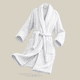 thumbnail image 1 of Bata De Baño Algodon Absorbente Suave Unisex Seca Rapido Blanco, 1 of 10