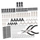 thumbnail image 4 of 197 X Kits de Reparación de Cremalleras, Tirador de Cremallera, Artesanía de Costura de Metal, Tirador de Cremallera Instantáneo para Chaquetas, Abrig, 4 of 5