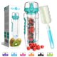 thumbnail image 1 of Botella Aquafrut 950 ml Infusor de Frutas Libre de BPA Turquesa, 1 of 7