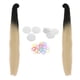 thumbnail image 4 of Casco De Motocicleta Coletas Cabello Colas Colas De Caballo Para Motocicleta Bicicleta Bicicleta Beige, 4 of 5