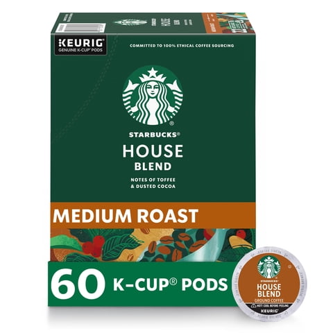 Cápsulas De Café Starbucks House Blend Medium Toast 60 Cápsulas