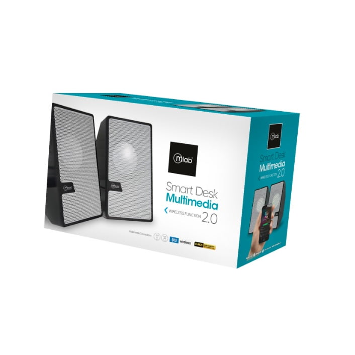 Microlab - Parlante Para Pc Smart Desk Gris