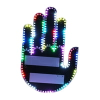 Ioensy - Regalos Auto De Los Accesorios De La Luz Del Dedo Del Coche Fresco Con Los Artilugios Del Coche Teledirigidos Coloridos