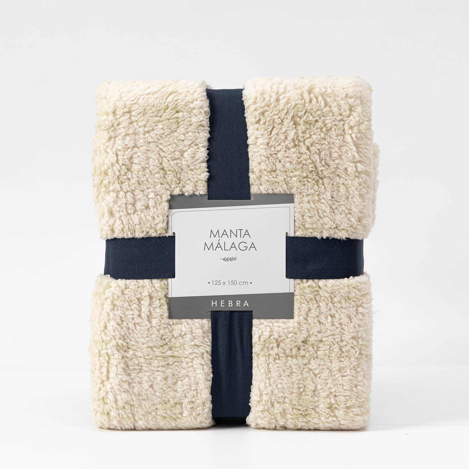 Hebra - Manta Sherpa 125x150 Malaga Crema