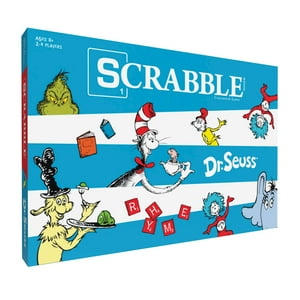 Usaopoly - Juego De Mesa Usapoly Scrabble: Dr. Seuss Edition