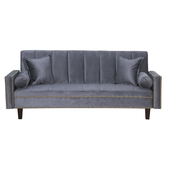 Futon Sofa cama Golden Grey
