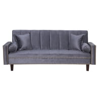 Black Factory - Futon Sofa Cama Golden Grey