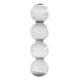 thumbnail image 5 of Florero De Cristal De Burbujas Bola De Cristal Arreglo Floral Arte Hogar Decoración Del Hogar 4 Bolas Transparentes, 5 of 5