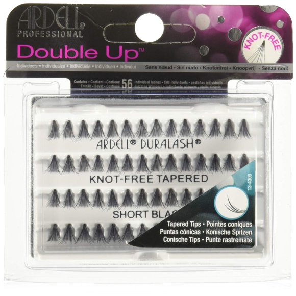 Pestañas postizas Ardell Double Up Soft Touch sin nudos, cortas