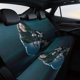 thumbnail image 4 of Billie Eilish-theme Car Rear Seat Covers Back Elastic Flexible Car Seat Covers Decorative Fits Most Cars 120x59x76cm, 4 of 6