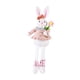 thumbnail image 4 of Conejo De Pascua De Peluche, Animal Decorativo De Peluche, Encantador Para Oficina, Cama, Dormitorio, Ropa Rosa, 4 of 5