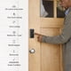 thumbnail image 3 of Cerradura Deadbolt para puerta delantera Yale YED210-NR-619, níquel satinado, 3 of 7