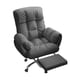 thumbnail image 3 of Silla De Computadora Silla Ejecutiva De Oficina Para Sala De Estar Dormitorio Muebles Para El Hogar Gris Oscuro, 3 of 5