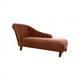 thumbnail image 2 of Chaise Longue Izquierdo Felpa Café, 2 of 2