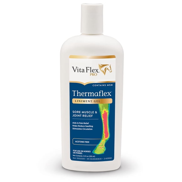 Gel linimento Vita Flex Thermaflex 355 ml para caballos