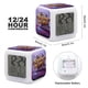 thumbnail image 2 of Mundo Extraño theme 7 colors Alarm Clock Digital LED Alarm Clock Gifts for kids friends family, 2 of 6