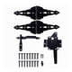 thumbnail image 1 of Juego de herrajes para portones HOME MASTER HARDWARE Heavy Duty Black, 1 of 9