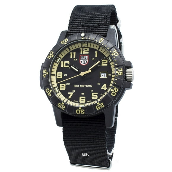 Reloj Analógico Leatherback Sea Turtle Xs 0333 Negro Hombre