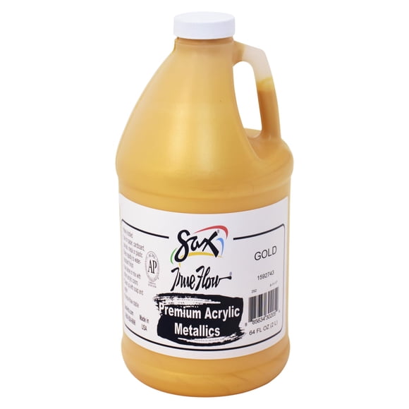 Paint Sax Versatemp Premium, acrílico pesado, dorado metalizado